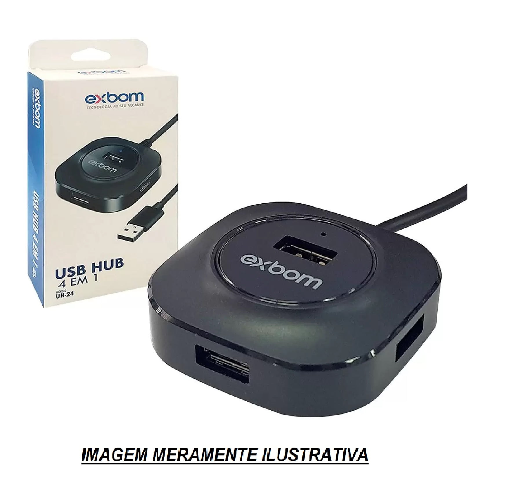 Somos Importador E Distribuidor De Caixa Master Unidades Hub Usb