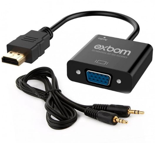 Somos Importador E Distribuidor De Adaptador Hdmi Para Vga Sa Da De