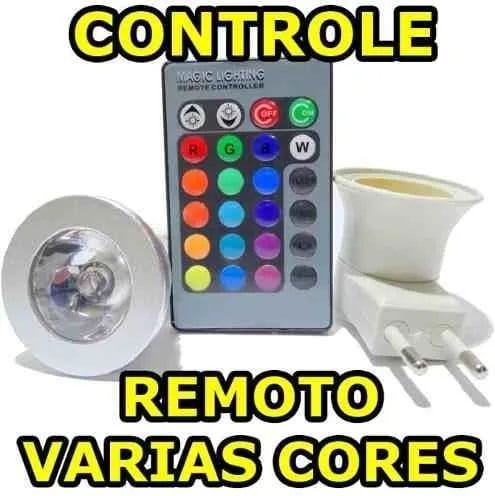 Encontre aqui em nossa loja Lampada Led 110 220v 16 Cores Mutável Rgb