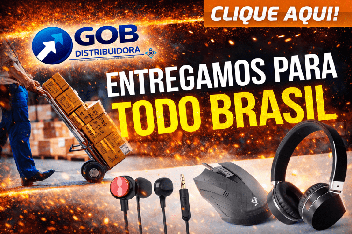 Entregamos para todo brasil