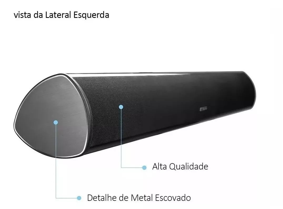 Caixa Soundbar Bluetooth 2.0 Caixa Som 120w Mts-2016 Plus