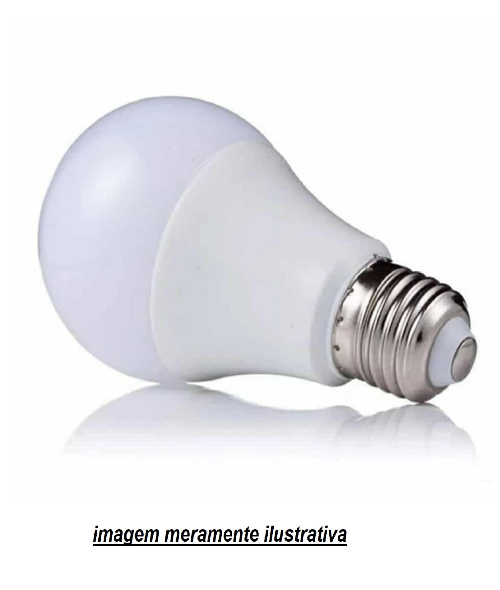 200 Lâmpadas  Bulbo De LED 4.8W Bivolt Econômica 6500K Branco Quente E27 