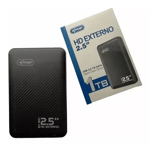 HD EXTERNO 1TB KNUP KP-HD807 USB 3.0 5GB/S 2,5