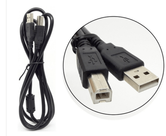 CABO DE IMPRESSORA USB COM FERRITE ESPECIAL DE 1.5 METROS