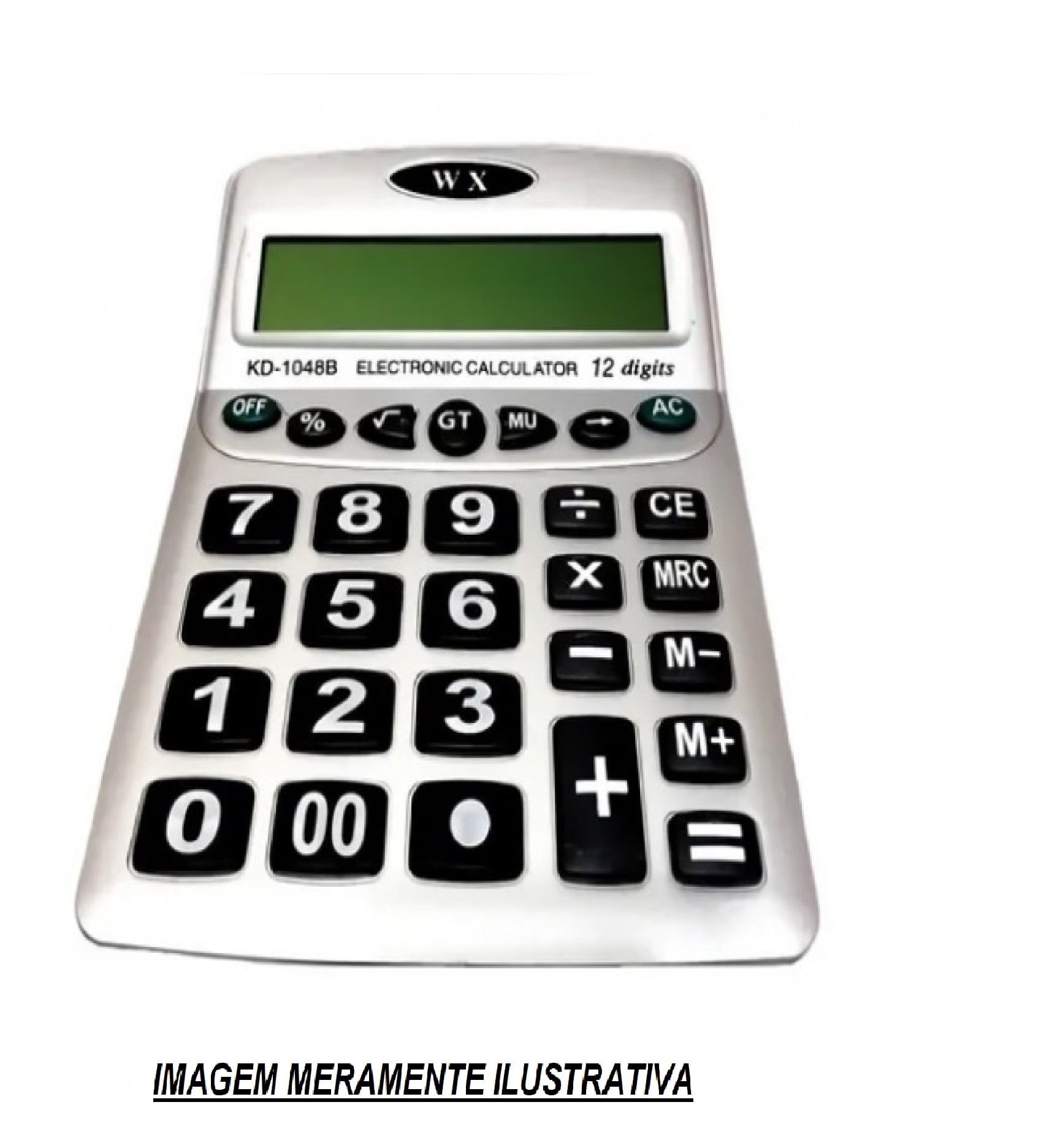 Calculadora de Mesa - Grande - 12 dígitos - KD-1048B