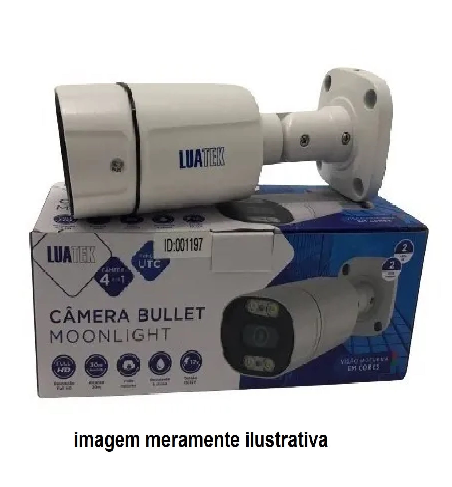 Câmera Bullet Luatek Lk-2320 Moonlight