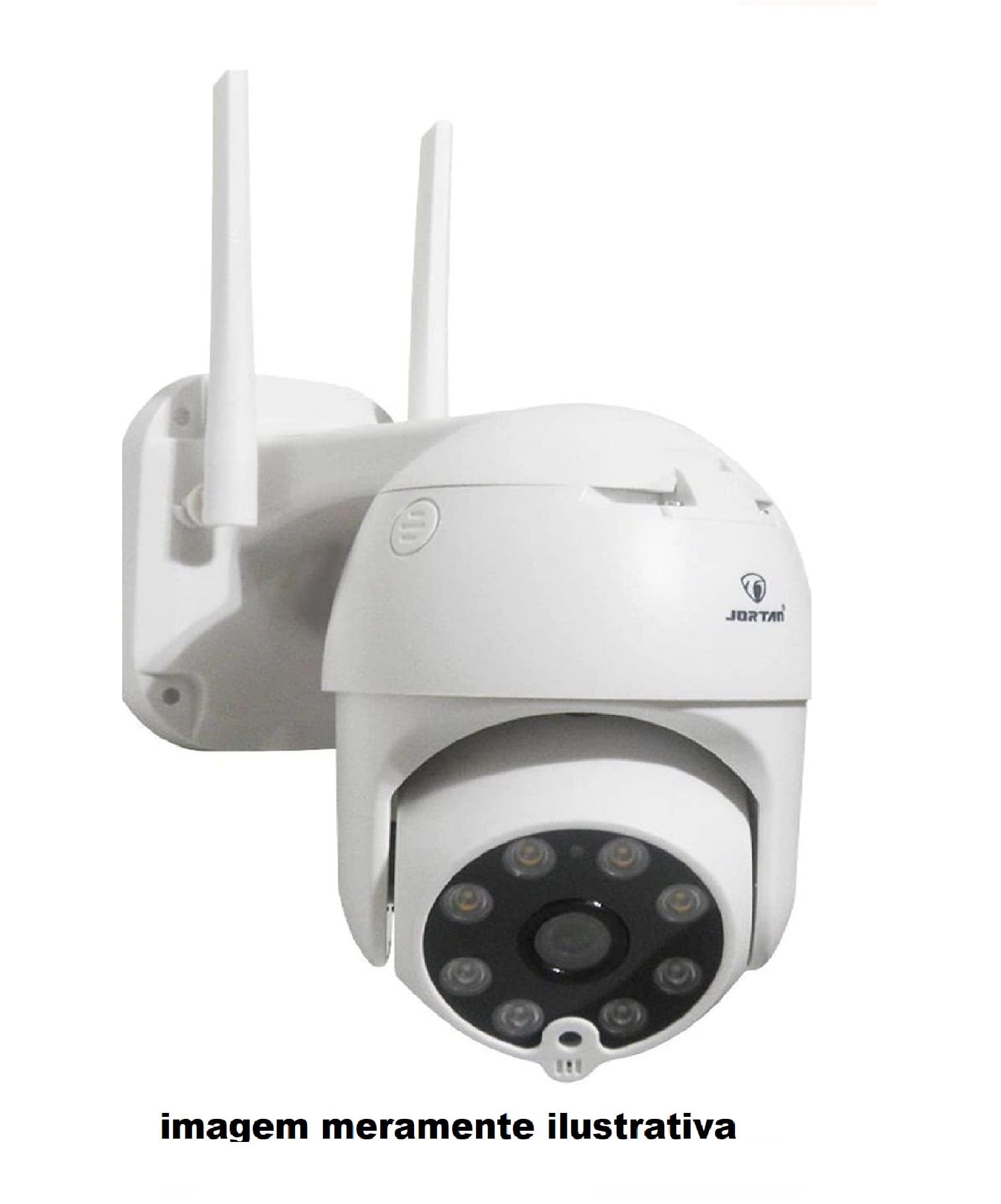 Camera Dome Wifi HD 360 Visao Noturna Panoramica Segurança Sem Fio