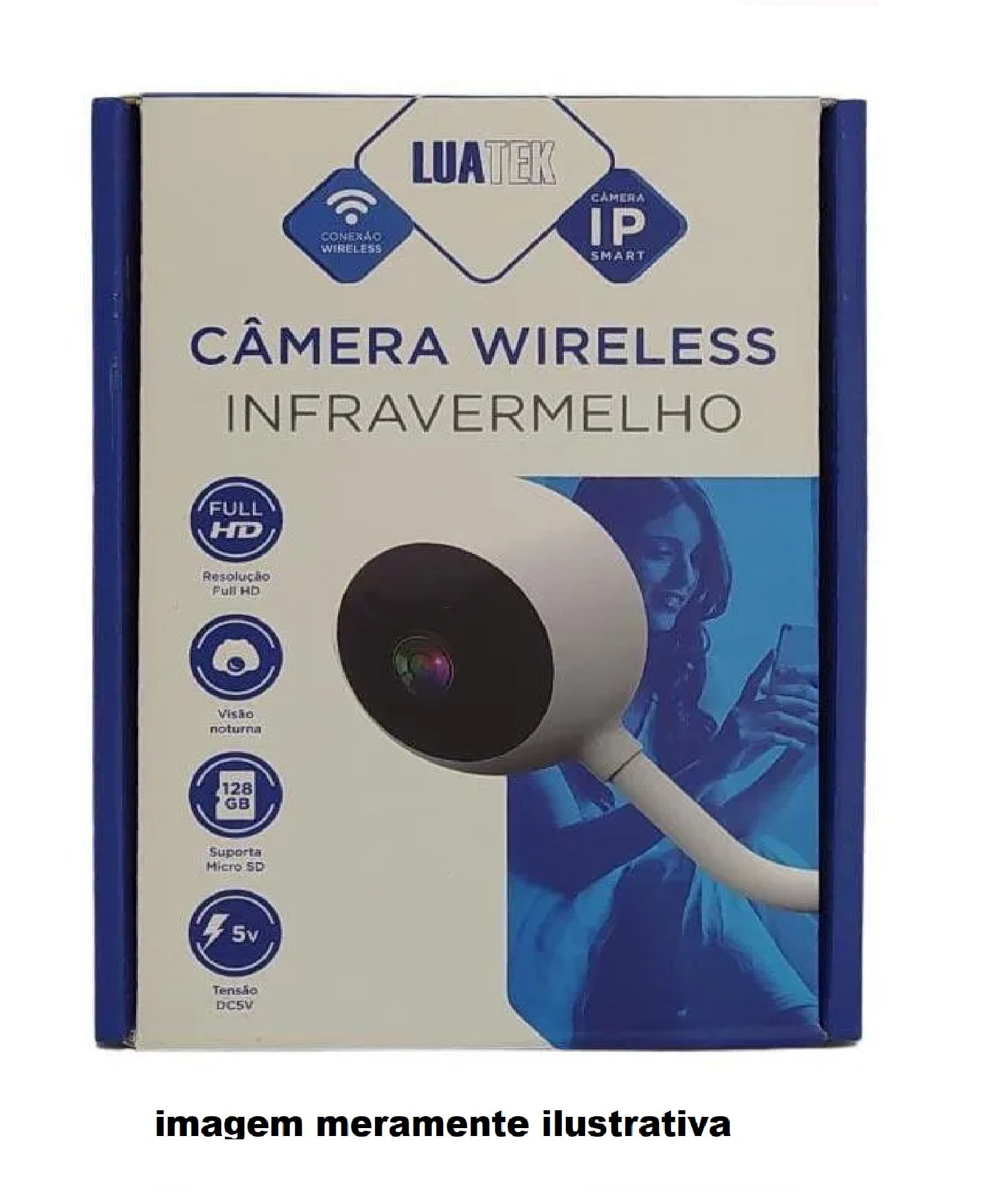 Somos Importador E Distribuidor De Camera Ip Smart Lsca Luatek Mp