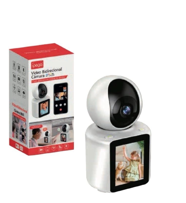 Câmera IP Wi-Fi Bidirecional KP-CA204 Full HD