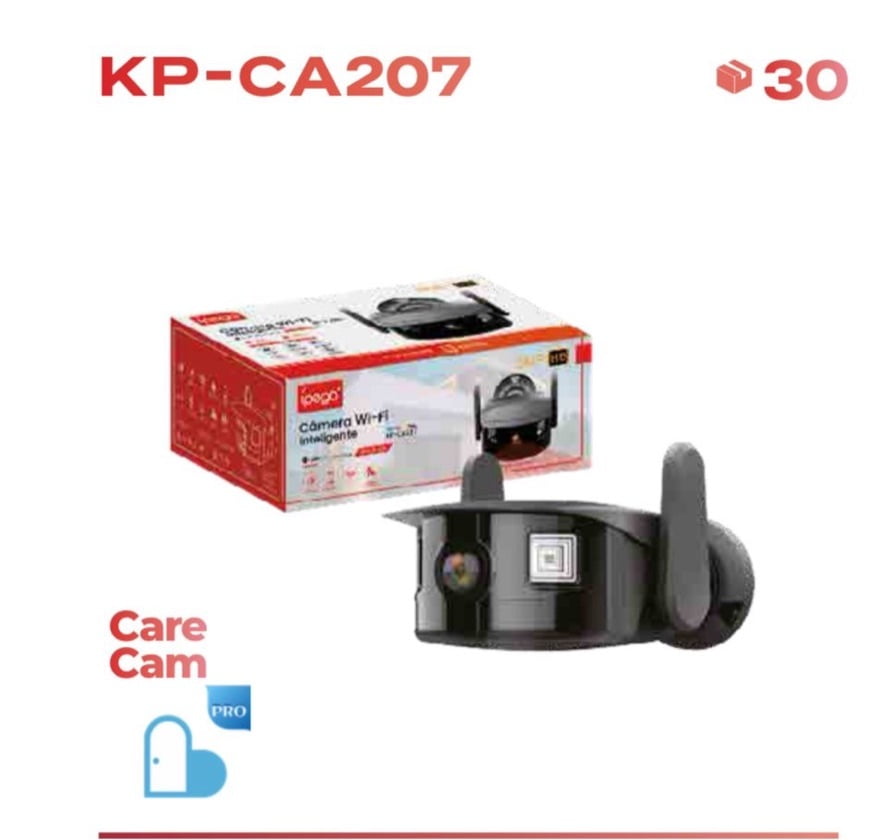 Câmera IP WiFi KP-CA207 Monitoramento HD