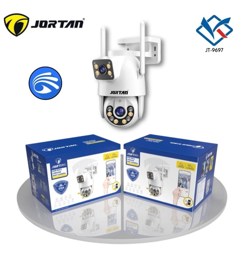 Câmera de Segurança WiFi Auto Tracking Jortan AJ-A28-B