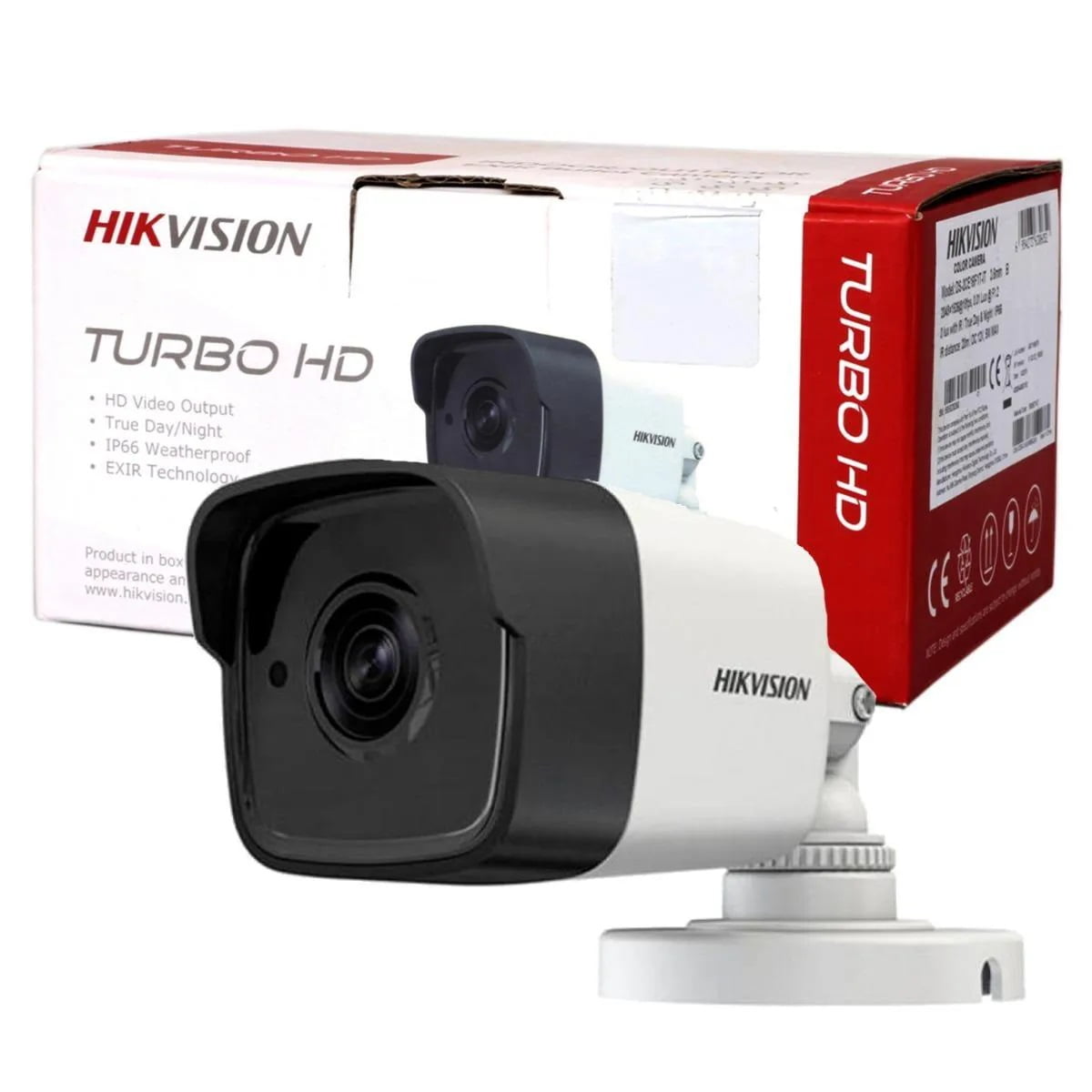Camera Hikvision Ds-2ce16f1t-it Bullet Turbo Hd 4.0 Exir 1536p 3mp 20m Ir 2.8mm