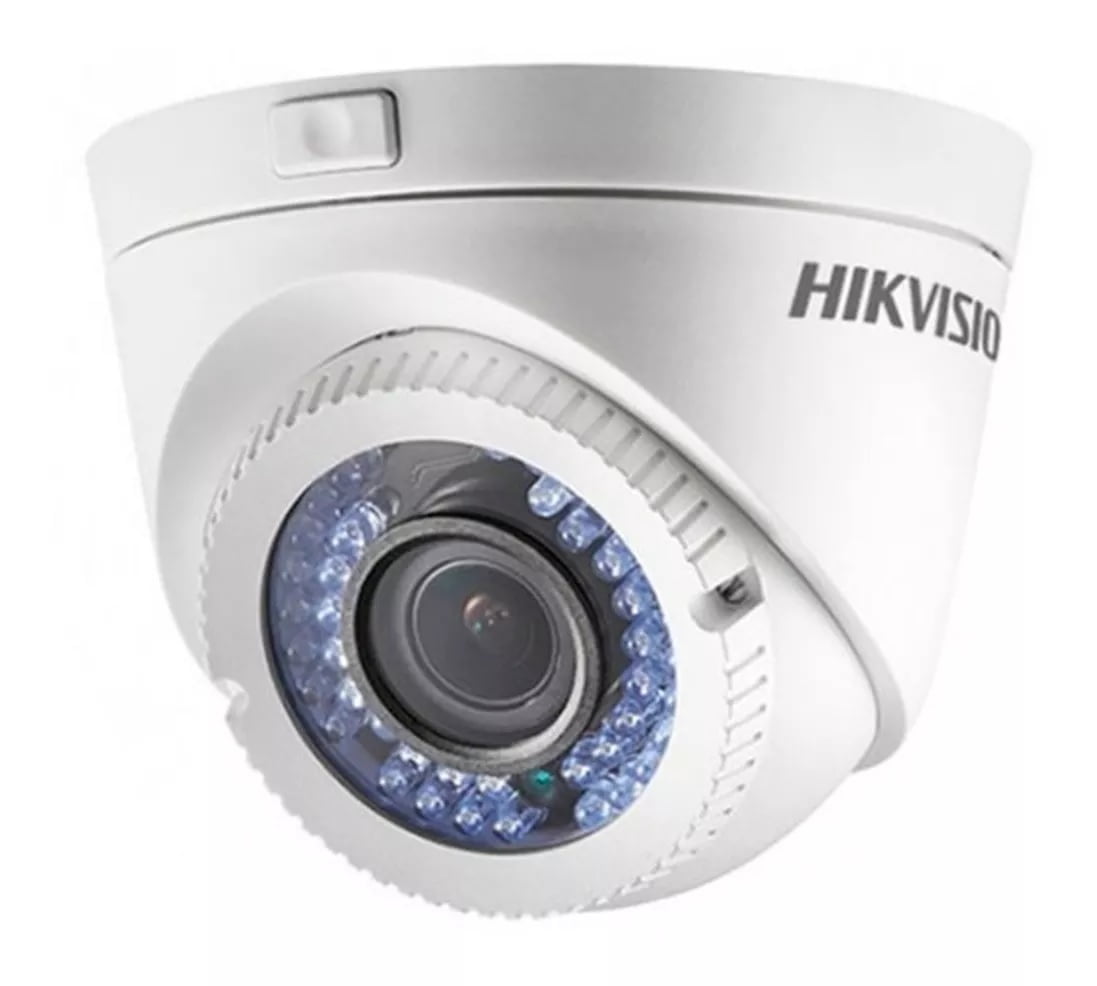 Câmera Hikvision 2CE56D1T-VFIR3 Dome Turbo HD 1080p 40m 2.8-12mm 