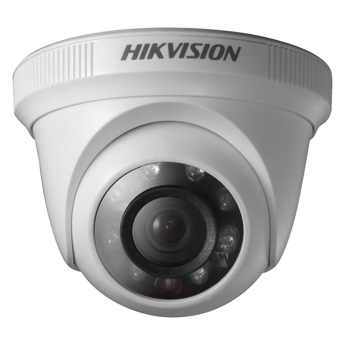 Câmera de segurança infra vermelho dome Hikvision DS-2CE56C0T-IRP Lente 2.8mm 2 em 1 TVi/CVBS