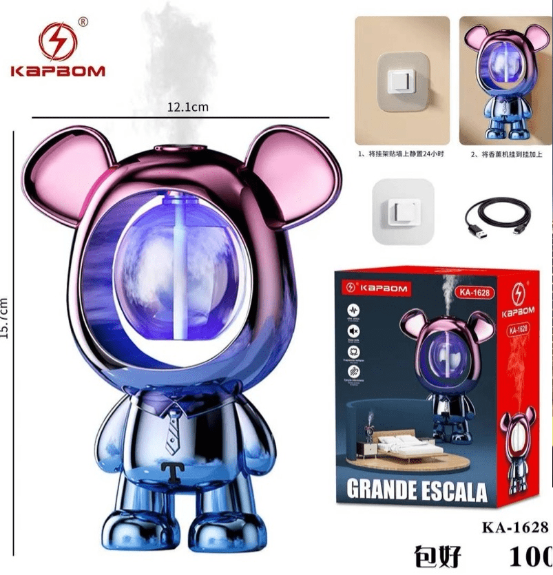 Kapbom KA-1628 Difusor de Aroma USB Umidificador de Ar