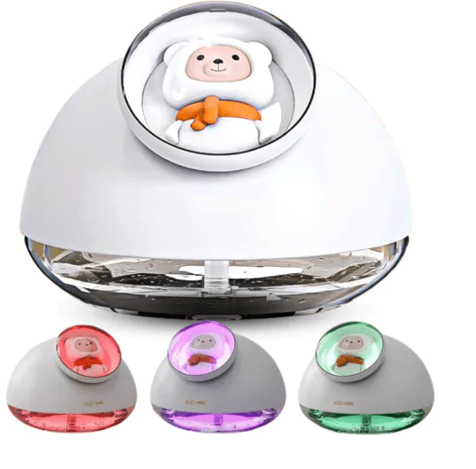 Umidificador de Ar Ambiente 160ML Urso Kapbom KA-1623