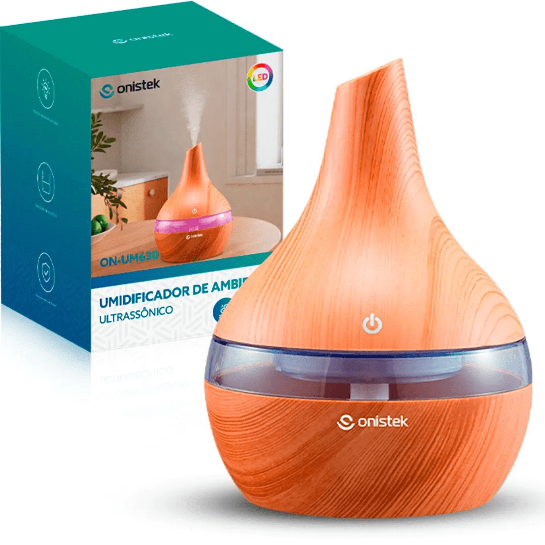 Umidificador de Ar e Ambiente Portátil 300ML USB Knup KP-UM630