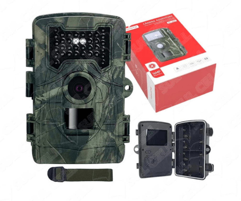 Câmera Adventure MT-2080 Full HD 1080P 16MP com Tela de 2" e Proteção IP66