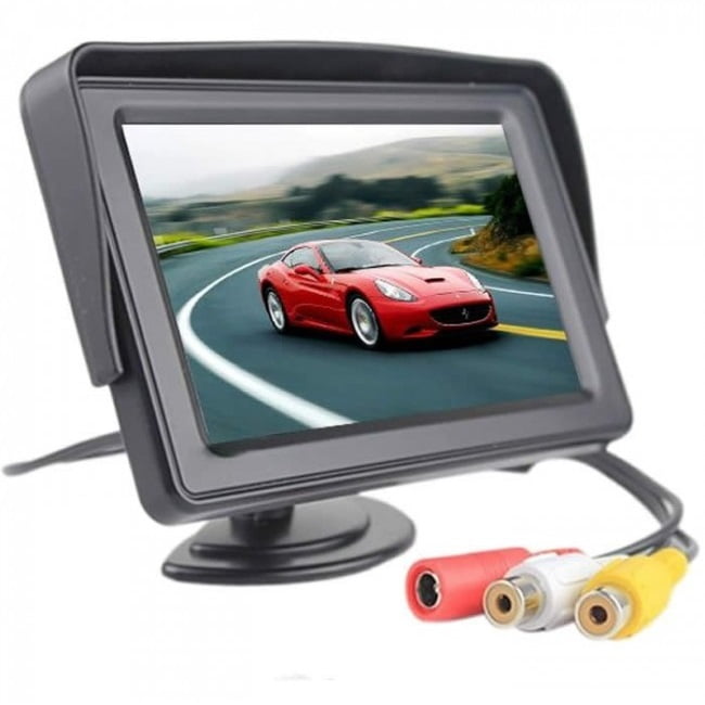Monitor Automotivo Stand And Security TFT Tela LCD 4.3