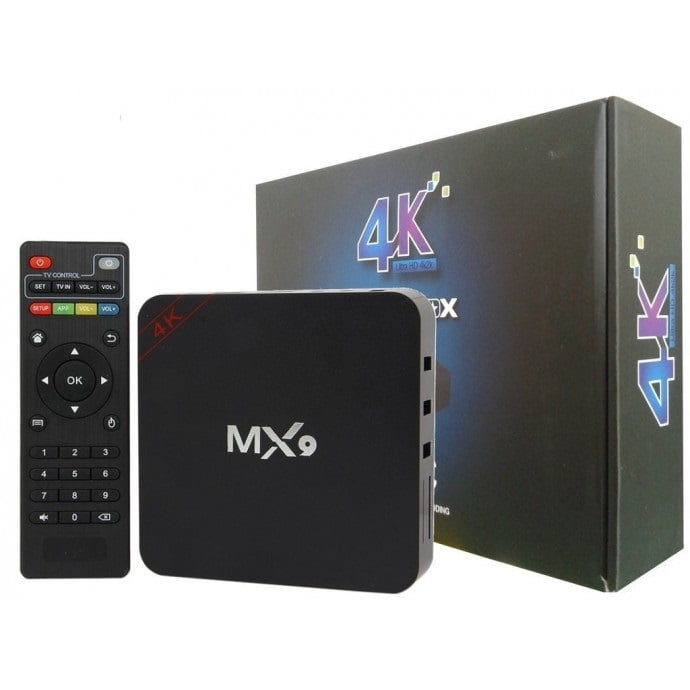 Encontre aqui em nossa loja virtual Smart TV Box MX9 4K na OFERTA