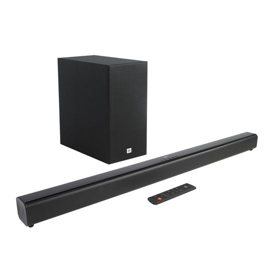 Soundbar com Subwoofer 2.1 Bluetooth 220W Cinema SB160 Preta JBL