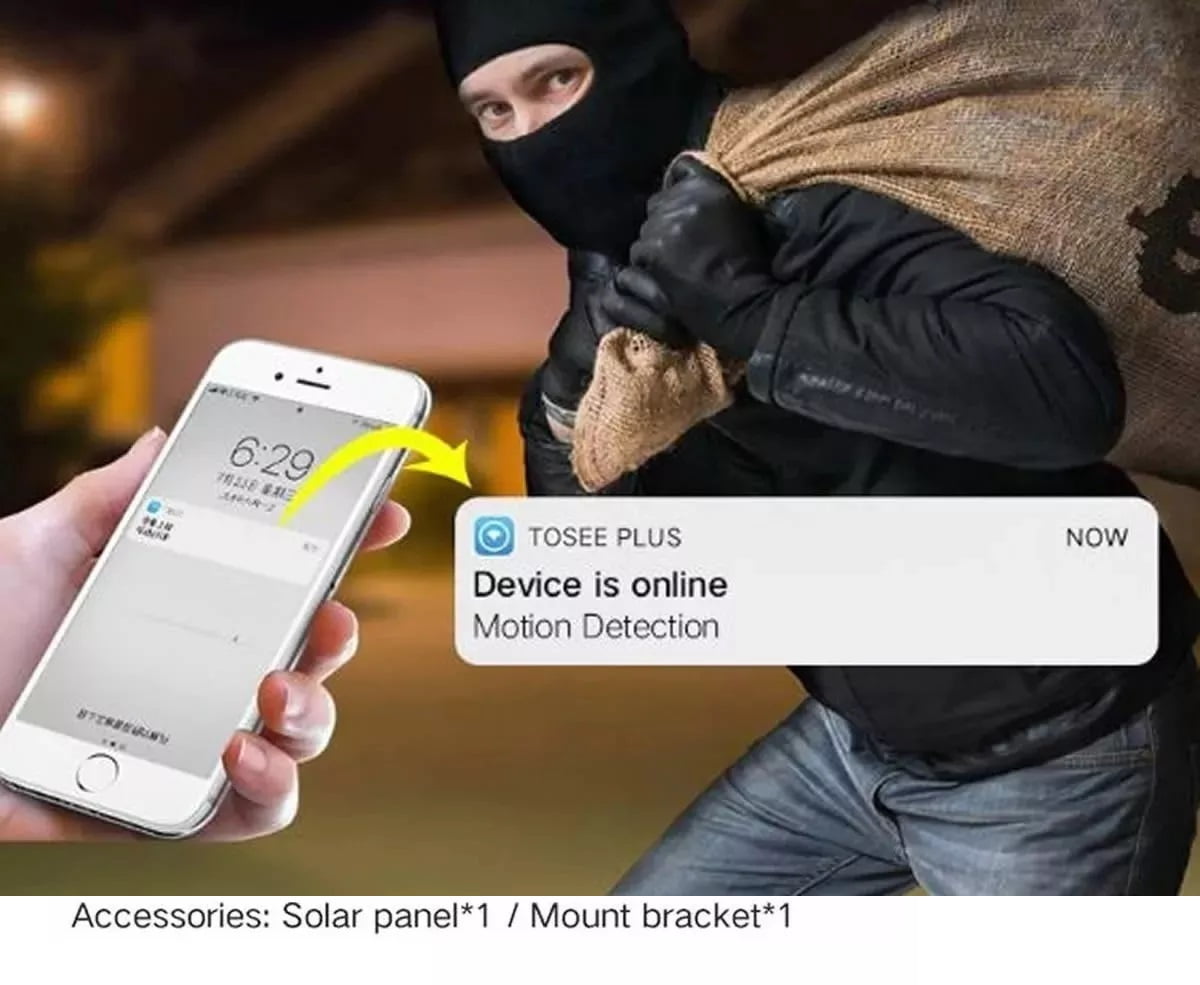 tosee plus solar camera