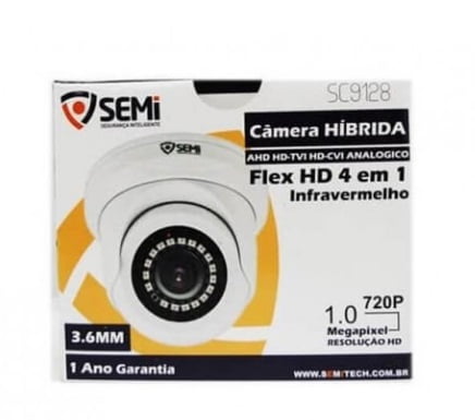 CÂMERA HIBRIDA FLEX HD 4 EM 1 MP SEMI SC9128