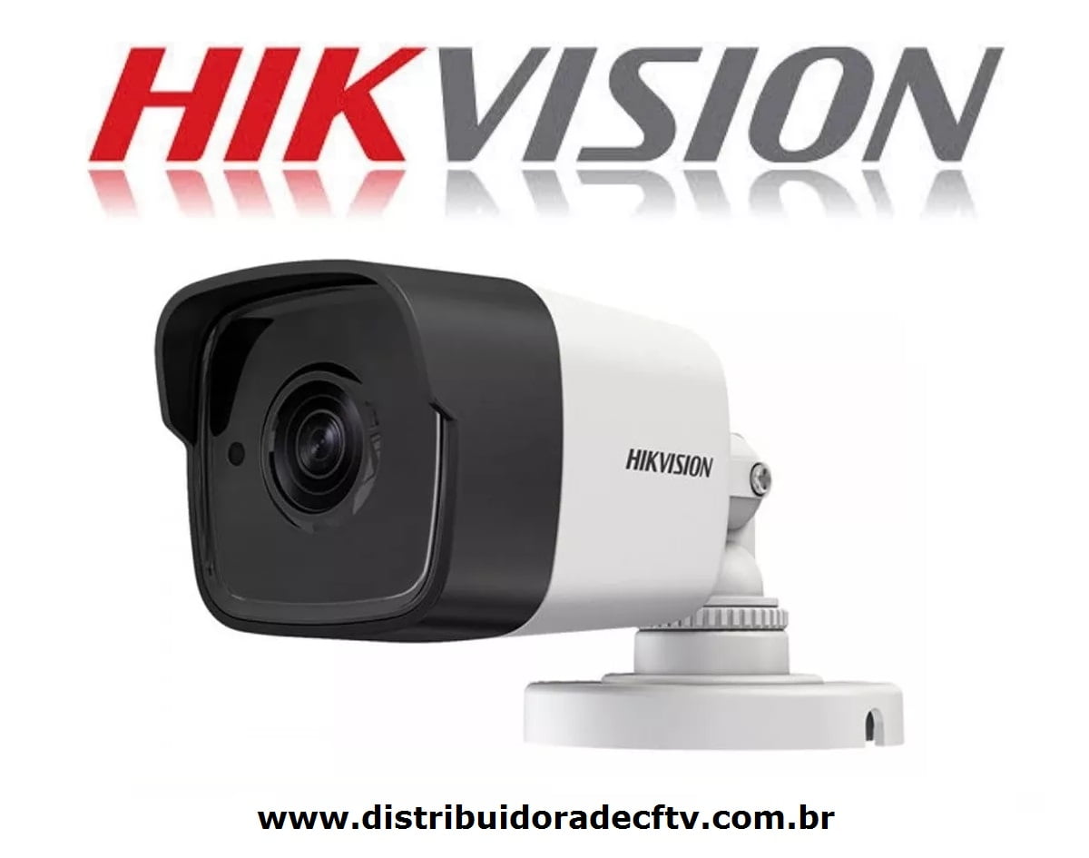 Câmera de segurança Ip hikvision DS-2cd1001 lente 2.8mm bullet 1 megapixel h.264