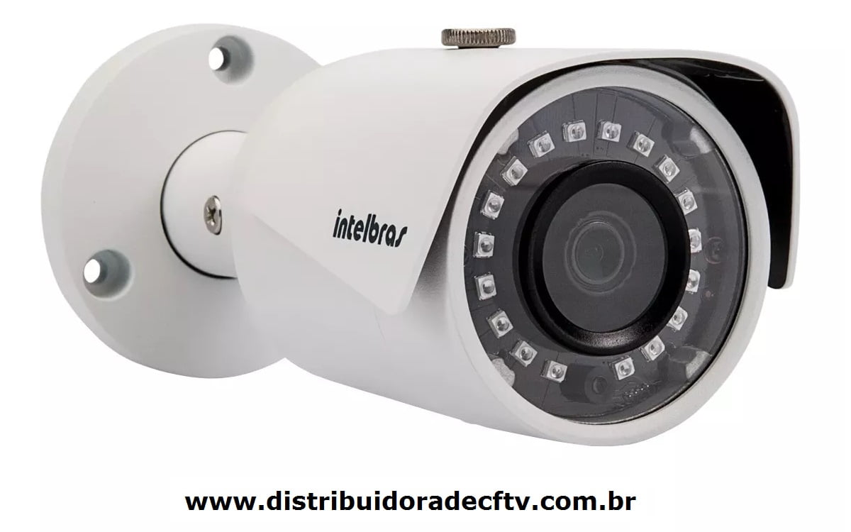 Câmera de segurança Ip Infra Intelbras Vip S3020 G3 1 Megapixel lente 2.6mm wdr 