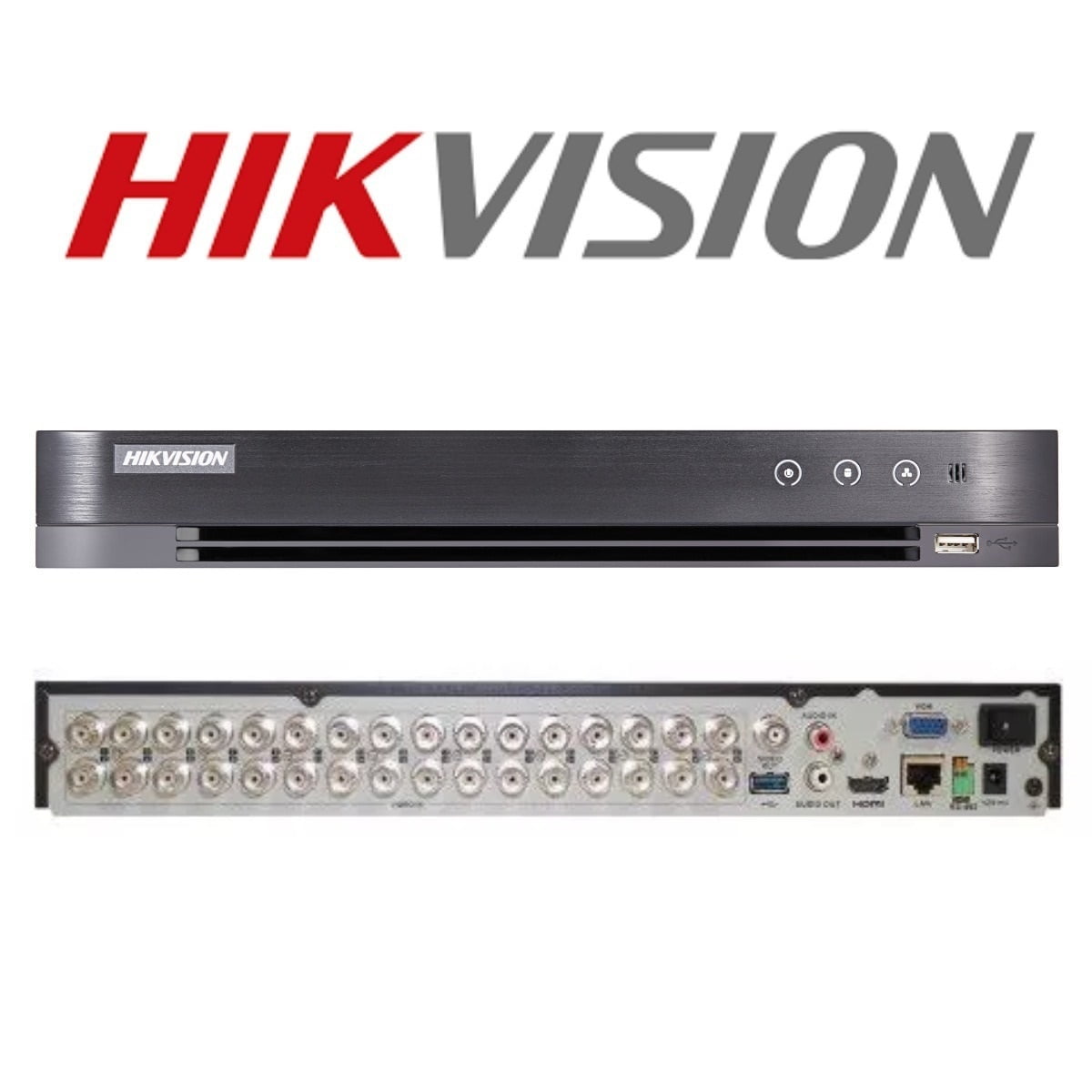 Dvr stand alone Hikvision Ds-7232hqhi-k2 32 canais Full Hd 1080p 
