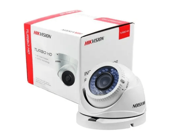 Câmera Dome Hikvision 1.3MP DS-2CE56C2T-VFIR3 com Lente 2.8-12mm e IR de 40m