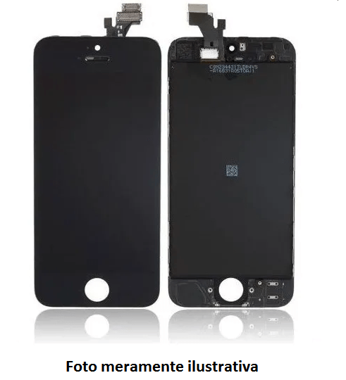 Tela Frontal Touch Display Lcd iPhone 5 5g - A1428 A1429 preto