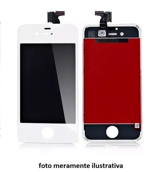 Tela Touch Display Lcd Frontal iPhone 4s A1387 A1431 branco