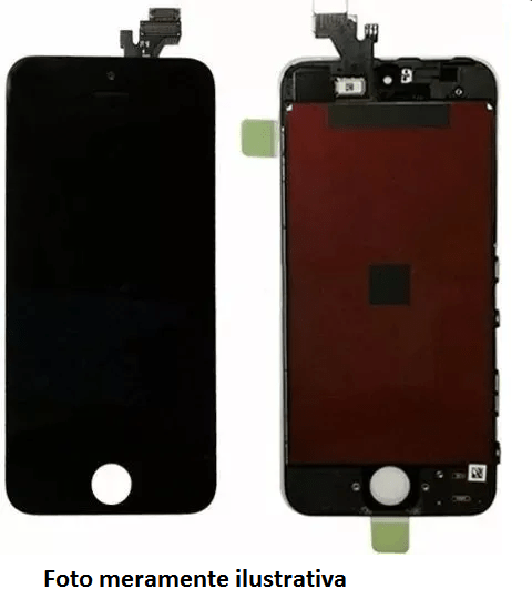 Tela Touch Frontal Lcd Apple iPhone 5c 1529 A1456 1507 1532 - preto