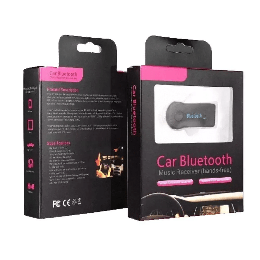 Adaptador Bluetooth C/p2 Para Carro Car Bluetooth