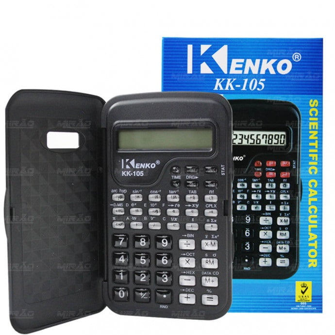 Calculadora Científica 10 Dígitos 56 funções - KK-105