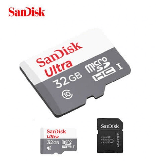 Cartão de Memória 32GB - Sandisk Ultra - Classe 10