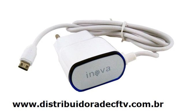 Promoção 10 Carregadores de celular Inova USB V8