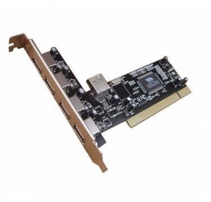 Placa PCI com 5 portas USB 2.0 DP52
