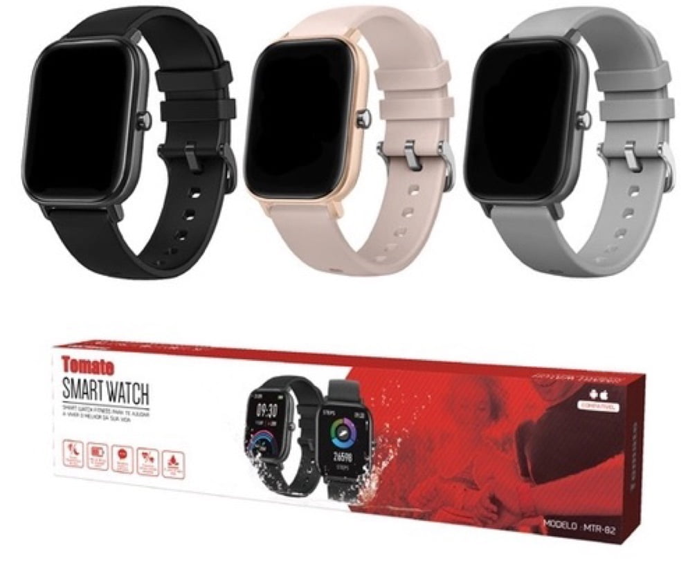 Relógio Inteligente Smartwatch IP68 Tomate MTR-82