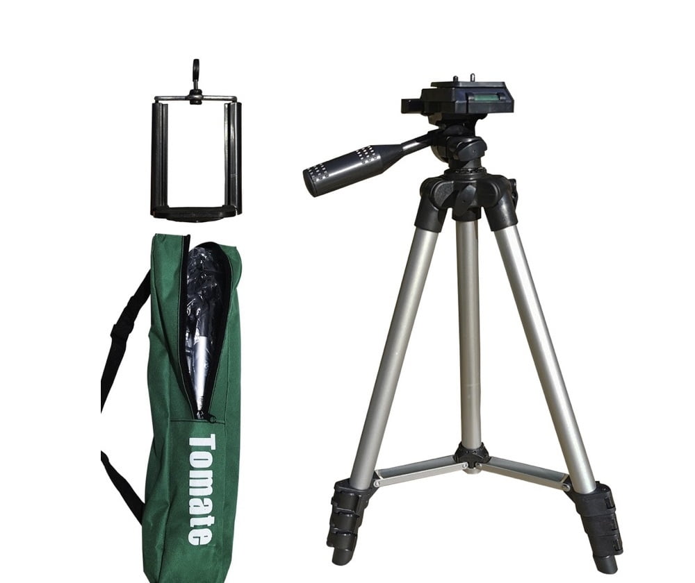 Tripé 1,30m Semi Profissional Tomate MTG-101 com Adaptador