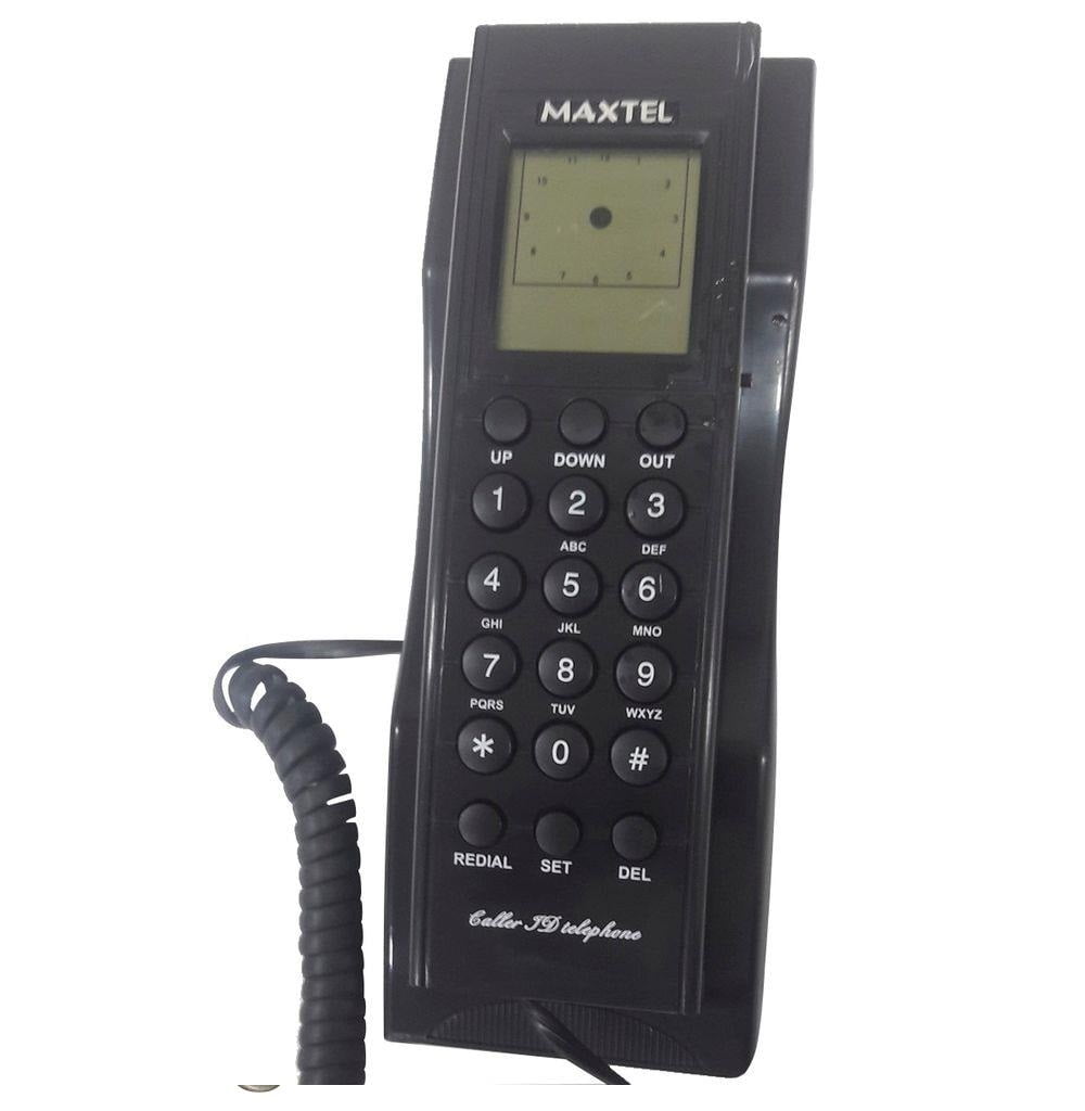 Telefone com Fio e Identificador de Chamadas Maxtel MT-2006