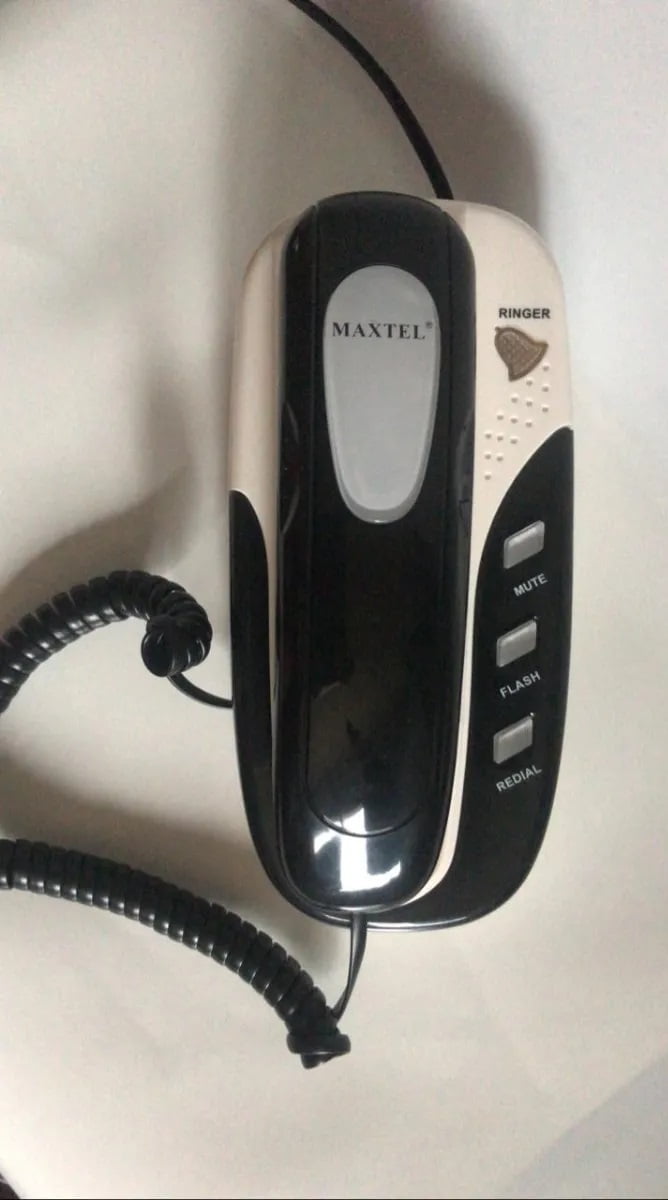 Telefone Com Fio Maxtel De Mesa E Parede