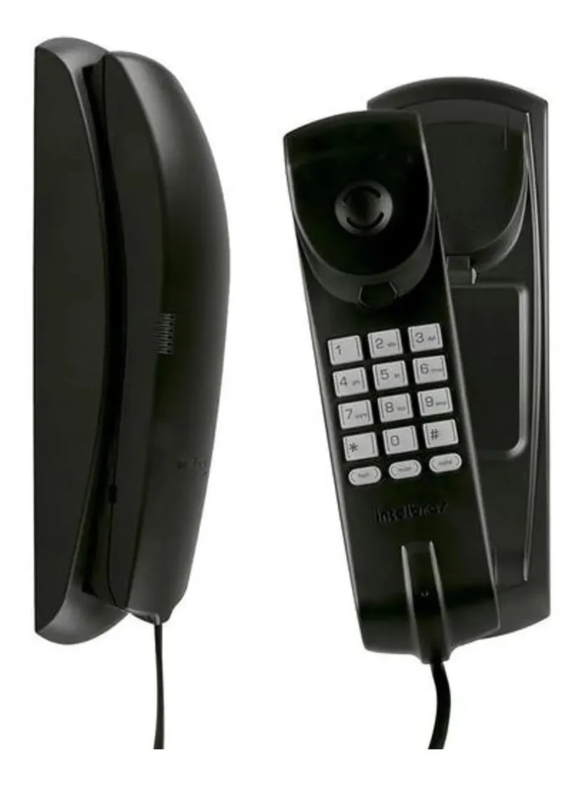 Telefone Intelbras Gôndola Tc 20 Preto