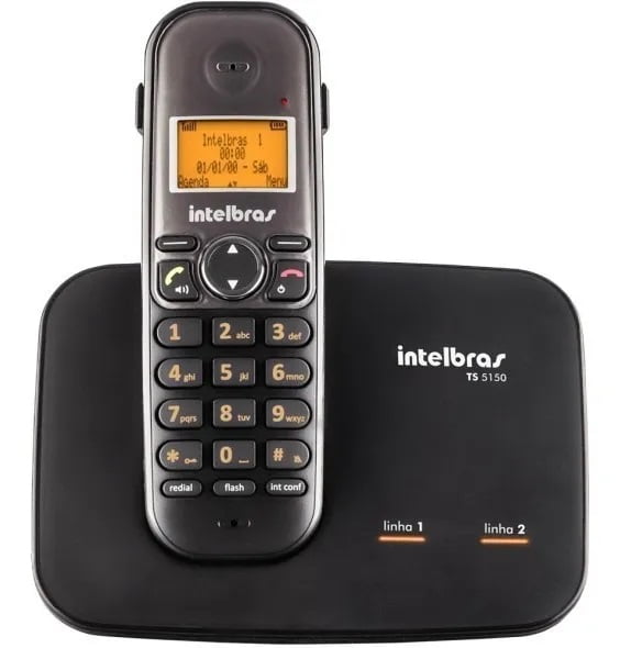 Telefone Sem Fio Intelbras Ts 5150 2 Linhas