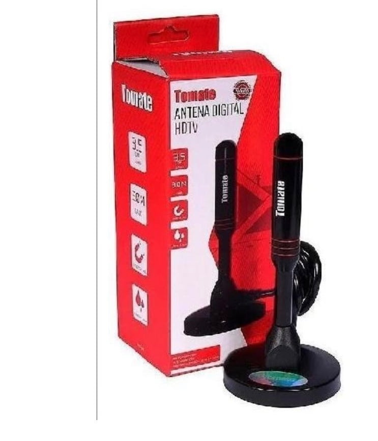 Antena Digital HDTV Tomate MTA-3011 Alta Qualidade de Sinal