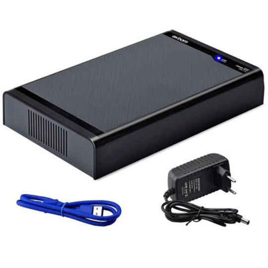 Case para HD 3.5 Polegadas Sata III Usb 3.0 6 Gbps 03372 Exbom - CGHD-G33