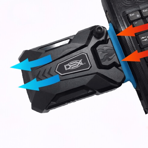 Cooler Exaustor Portátil Usb para Notebook 1500 Rpm Dex - DX-1000