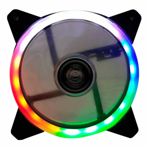 Cooler Fan Rgb Dupla Face 120 Mm C/18 LED - DEX - DX-12V