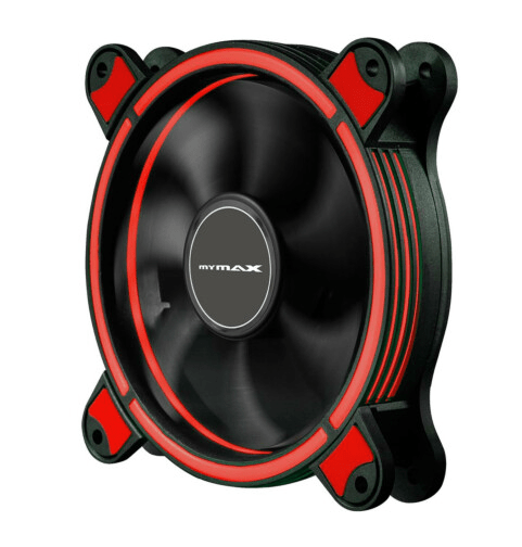 Cooler Fan Ring Mymax Spectrum 120mm 22 LEDs Vermelho - MYC/FC-SP12025/RD